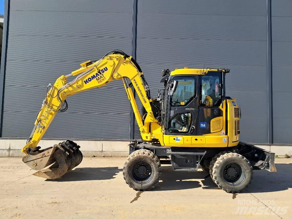 Komatsu PW98MR-11E0 Pelle sur pneus