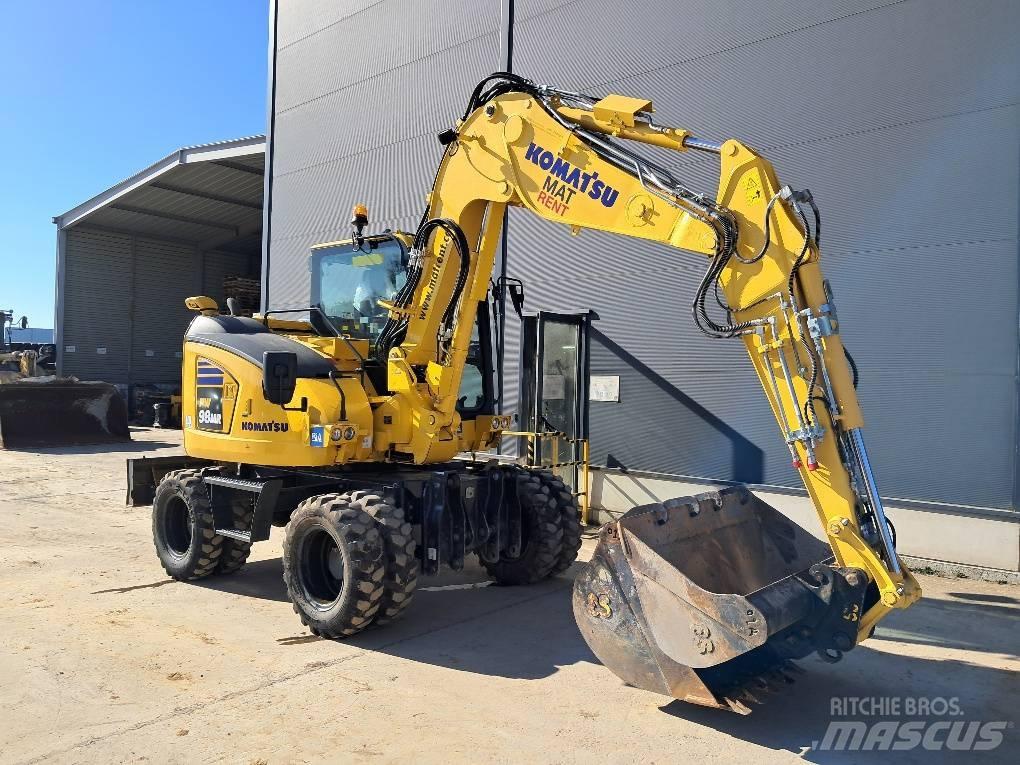 Komatsu PW98MR-11E0 Pelle sur pneus