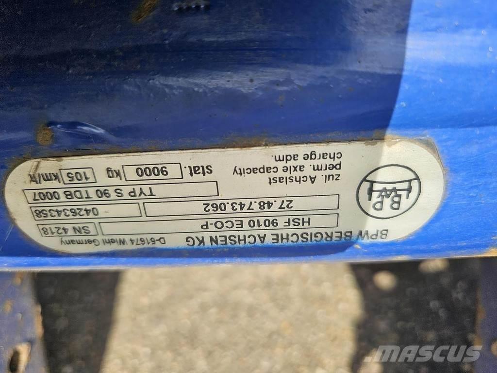 BPW HSF 9010 ECO-P Essieux