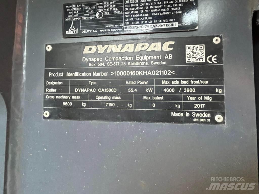 Dynapac CA 1500 D Rouleaux monocylindre