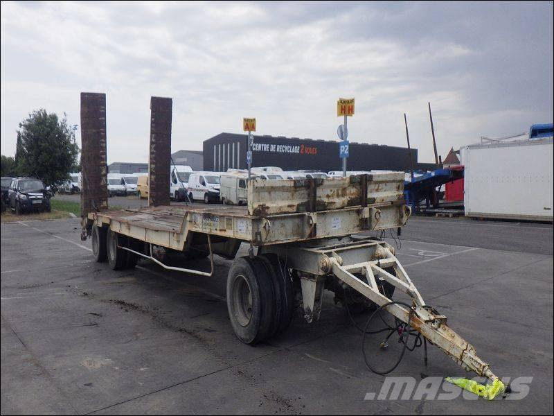 Louault PLATEAU Semi remorque porte engin