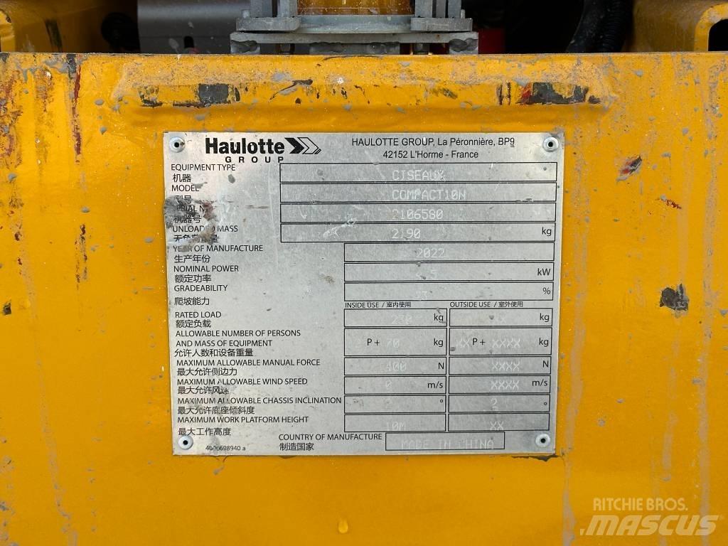 Haulotte COMPACT 10N Nacelle ciseaux