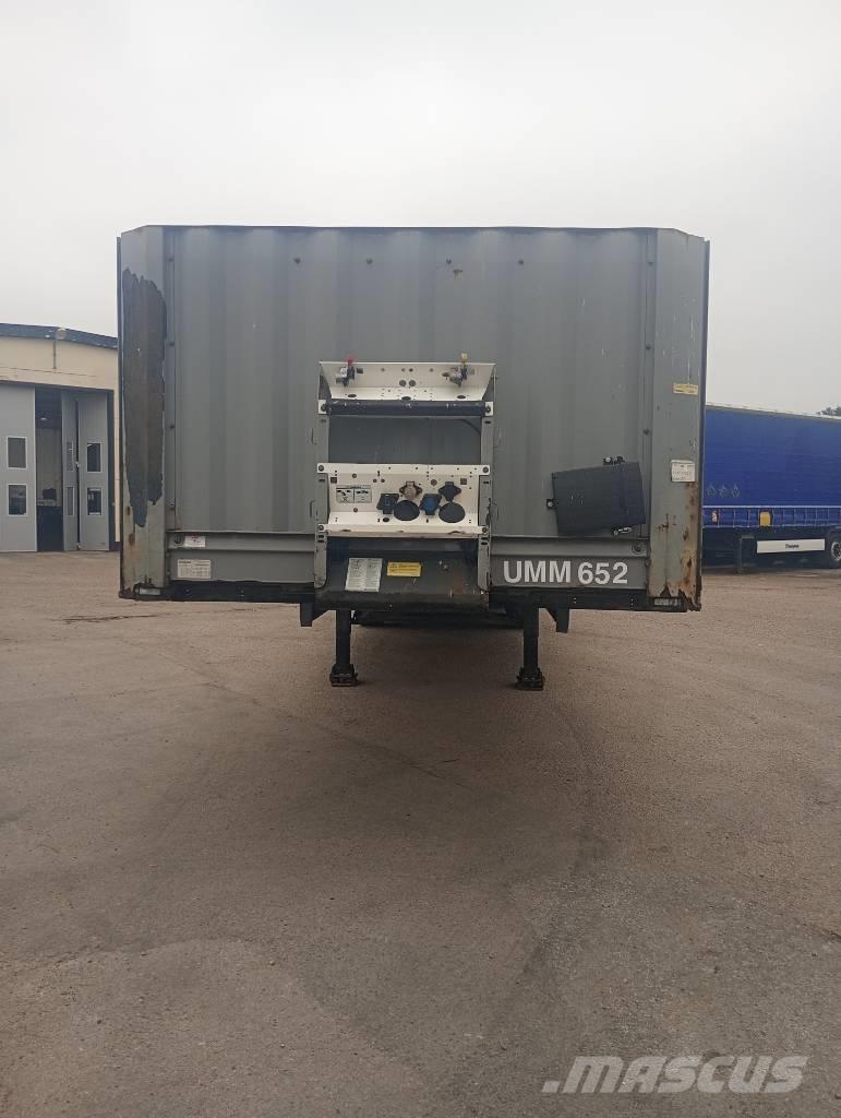 Krone FLAKTRAILER Semi remorque plateau ridelle