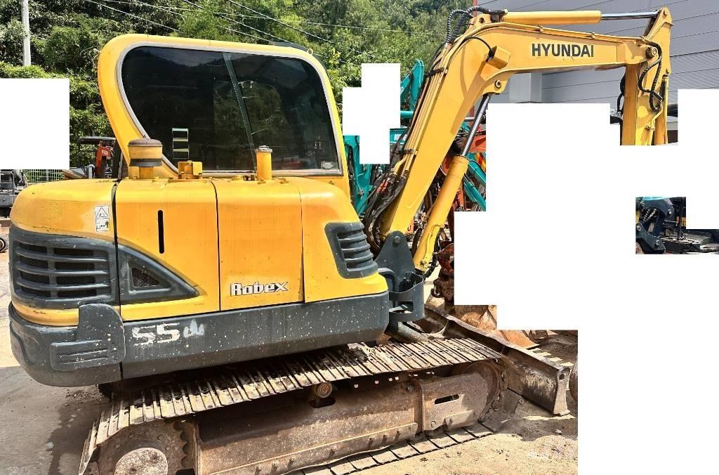 Hyundai Robex 55 Mini pelle < 7t