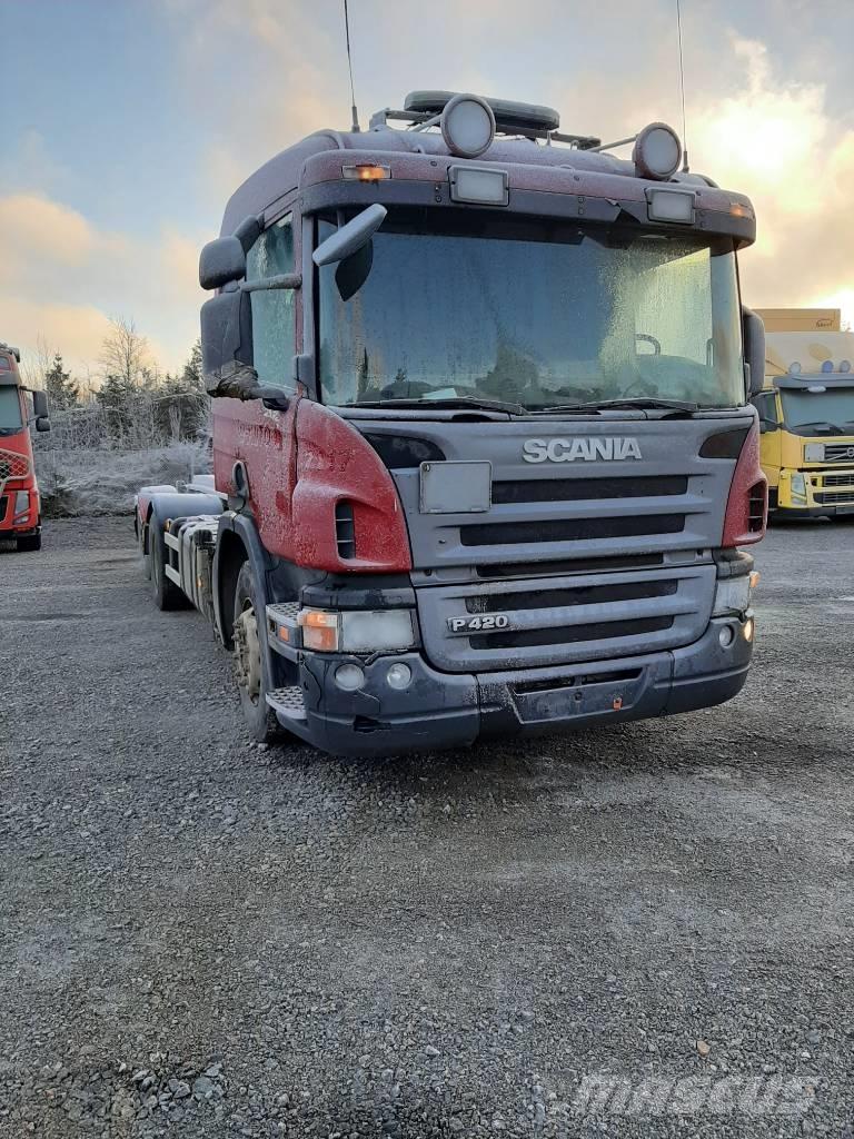 Scania P 420 Camion porte container