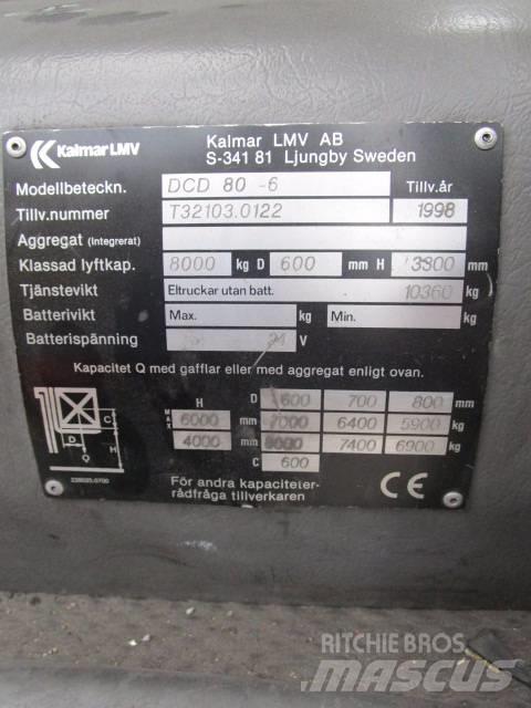 Kalmar DCD 80-6 Chariots diesel