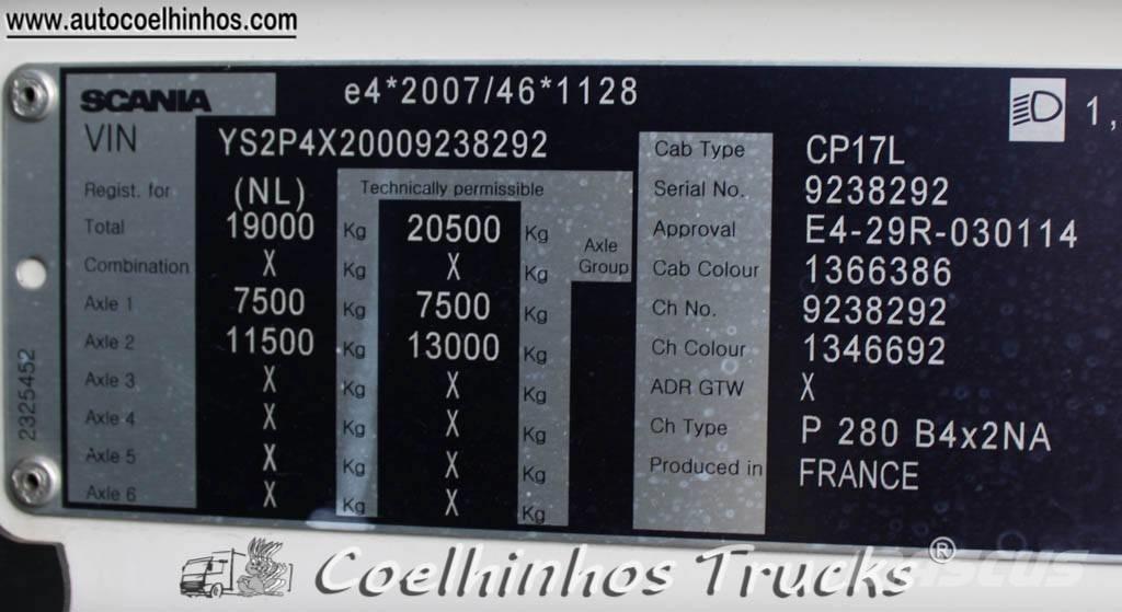 Scania P 280 Camion Fourgon