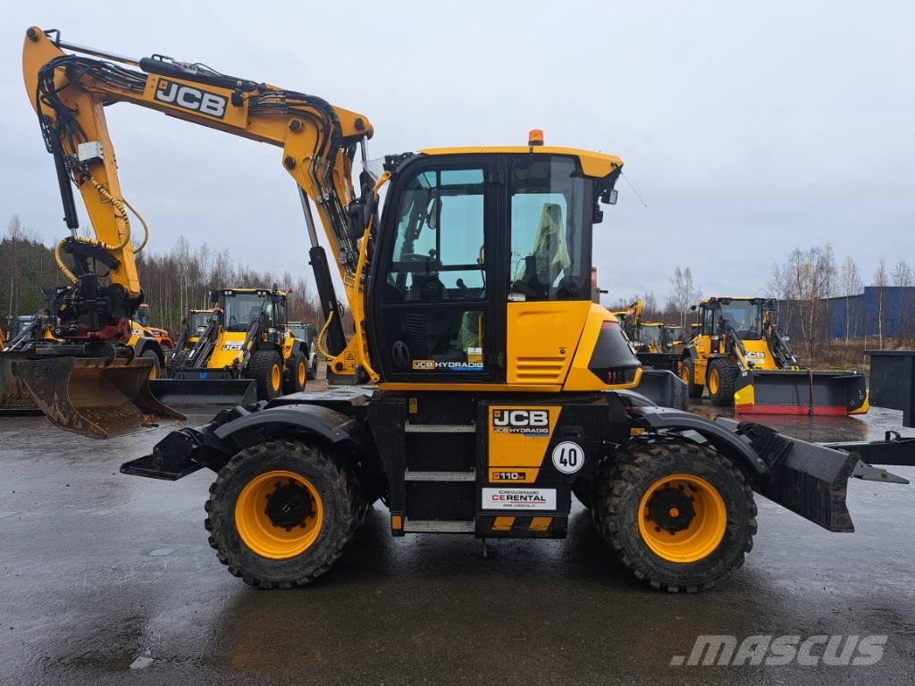 JCB Hydradig Pelle sur pneus