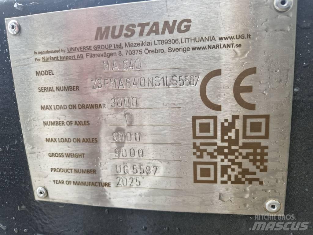 Mustang MA C-640 Autre remorque agricole