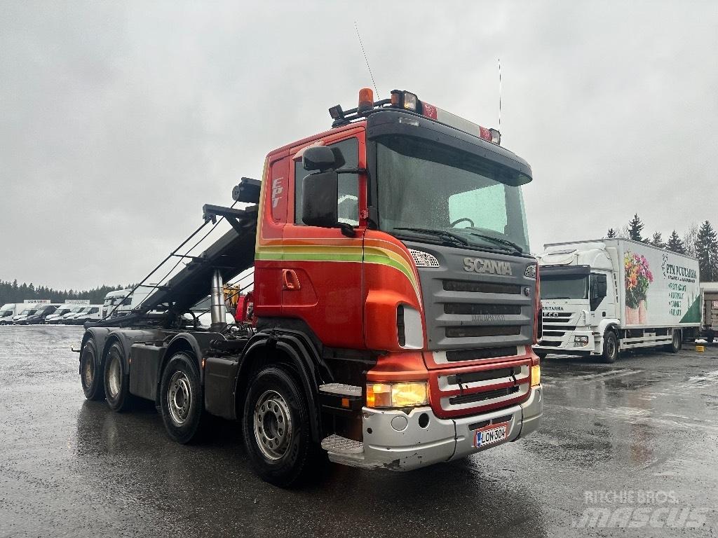 Scania R500 8X4 Chariots à câble démontable
