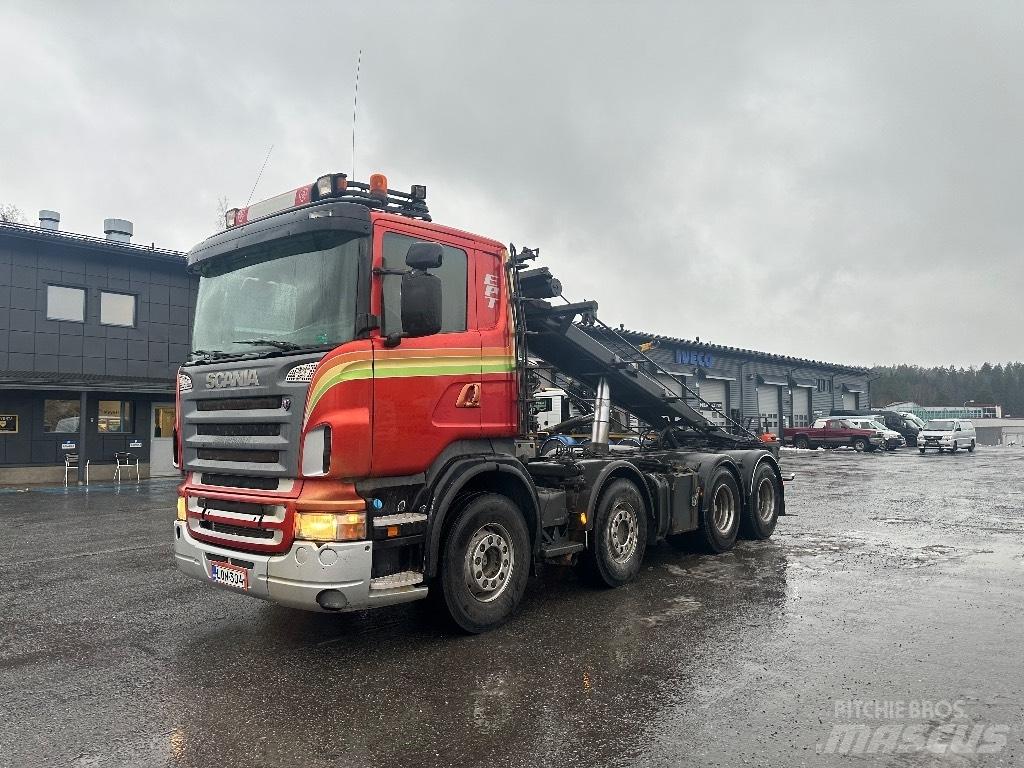 Scania R500 8X4 Chariots à câble démontable