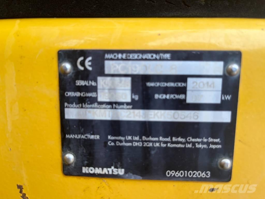Komatsu PC 190 LC-8 Pelle sur chenilles