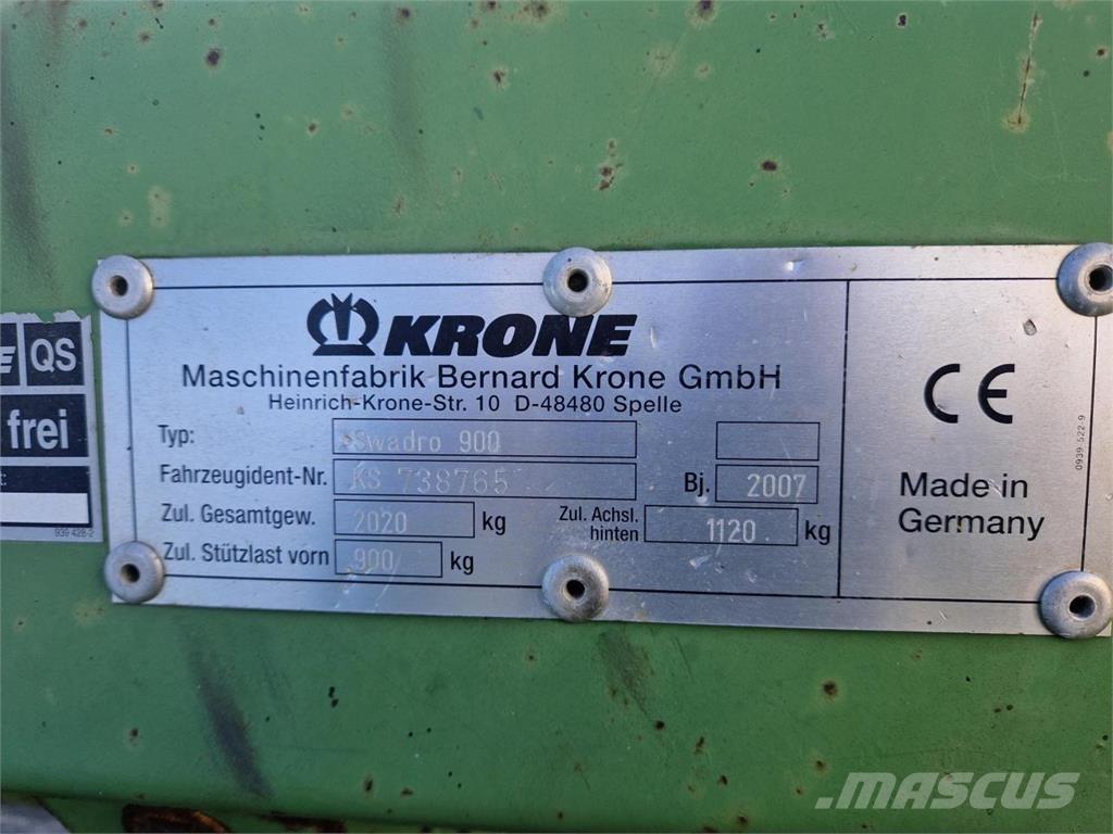 Krone Swadro 900 Andaineur