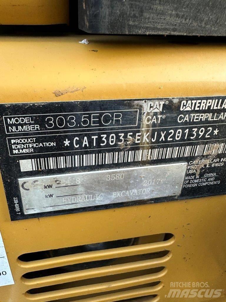 CAT 303.5 E CR Mini pelle < 7t