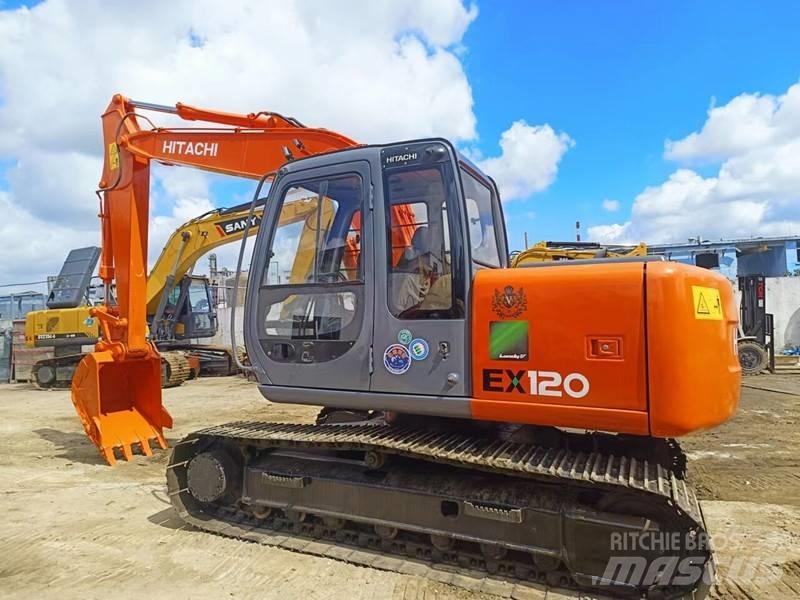 Hitachi EX 120 Pelle sur chenilles
