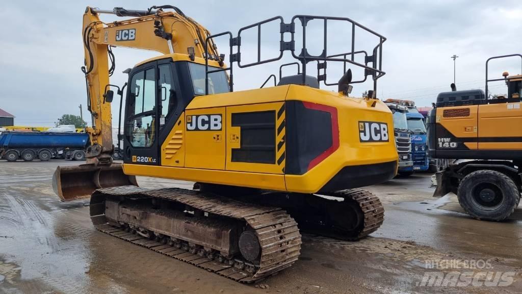 JCB 220 XL Pelle sur chenilles