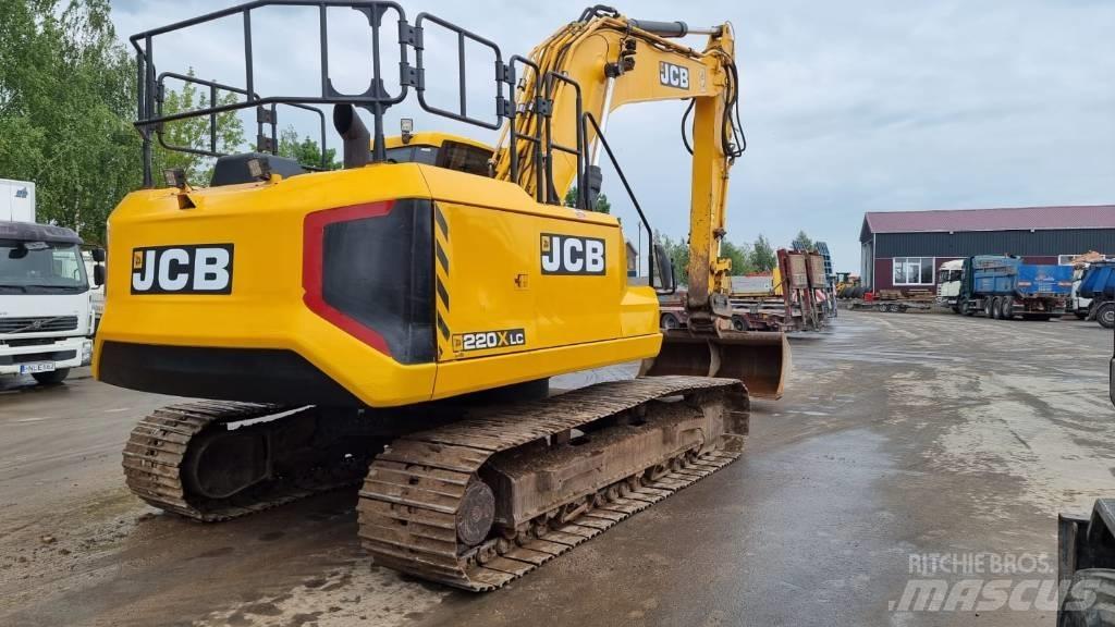 JCB 220 XL Pelle sur chenilles