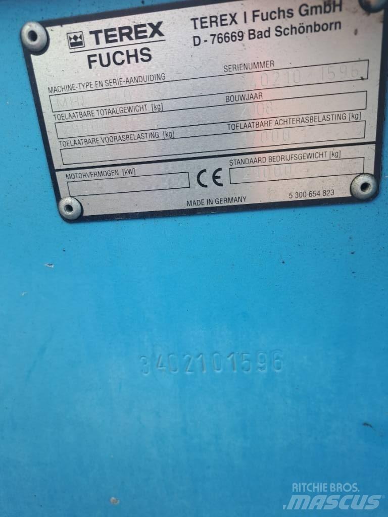 Fuchs MHL340D Pelle à déchets