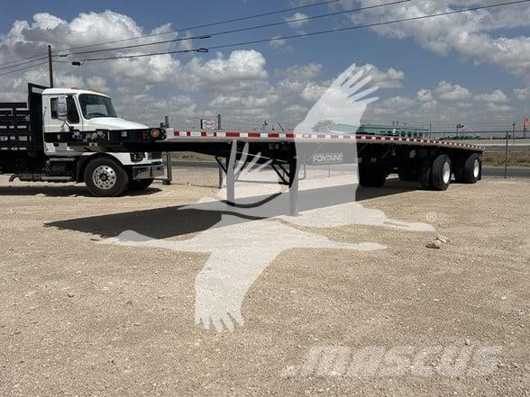 Fontaine  Semi remorque plateau ridelle