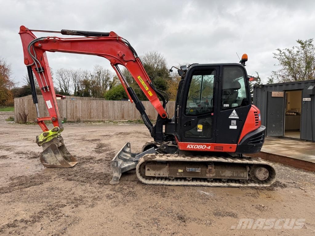 Kubota KX 080-4 Mini pelle 7t-12t
