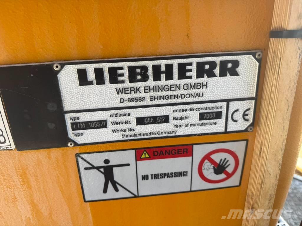 Liebherr LTM 1055-1 Grues tout terrain