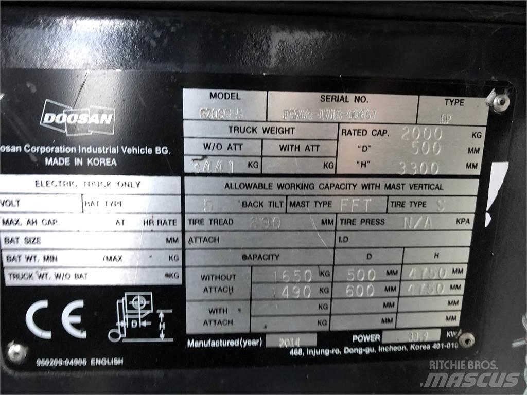 Doosan G20 SC-5 Chariots GPL