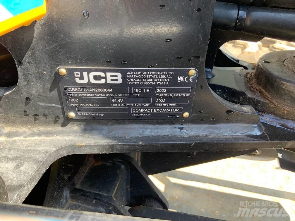 JCB 19c-1 E Mini pelle < 7t