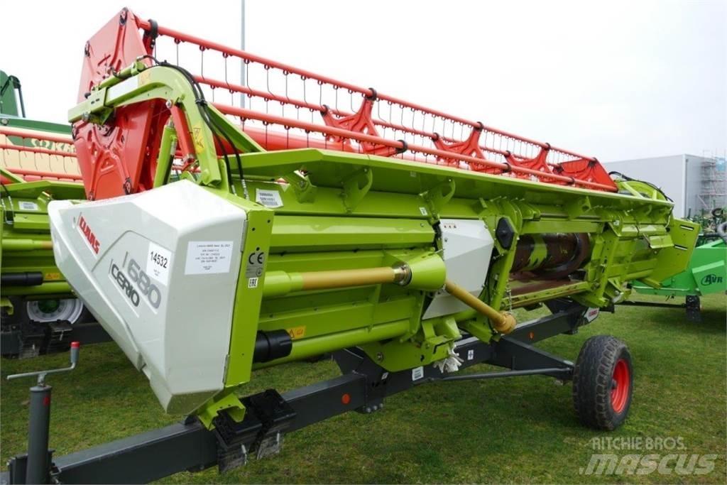 CLAAS Cerio 680 Tête d'abattage / ébranchage