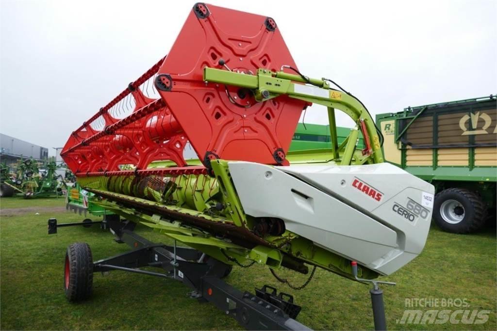 CLAAS Cerio 680 Tête d'abattage / ébranchage