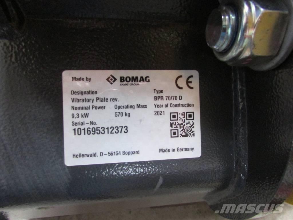 Bomag BPR 70/70 DE Plaque vibrante