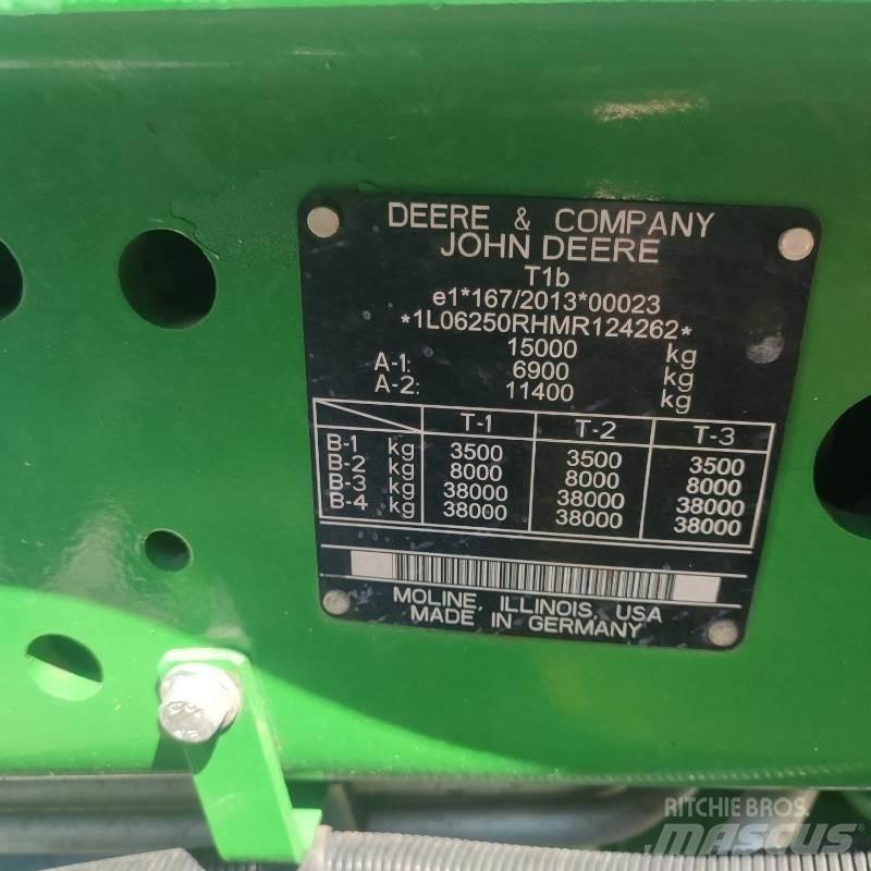 John Deere 6250R Tracteur
