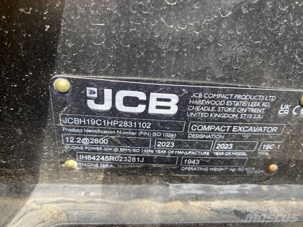 JCB 19 C-1 Mini pelle < 7t