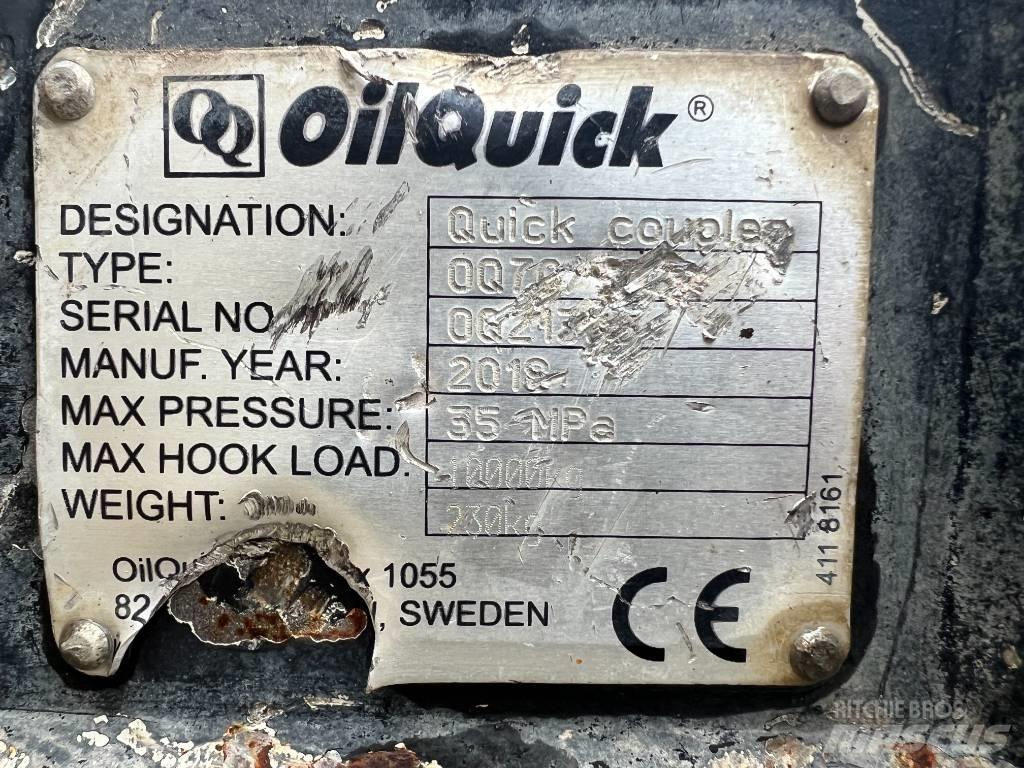 OilQuick OQ70/55 Attache rapide pour godet
