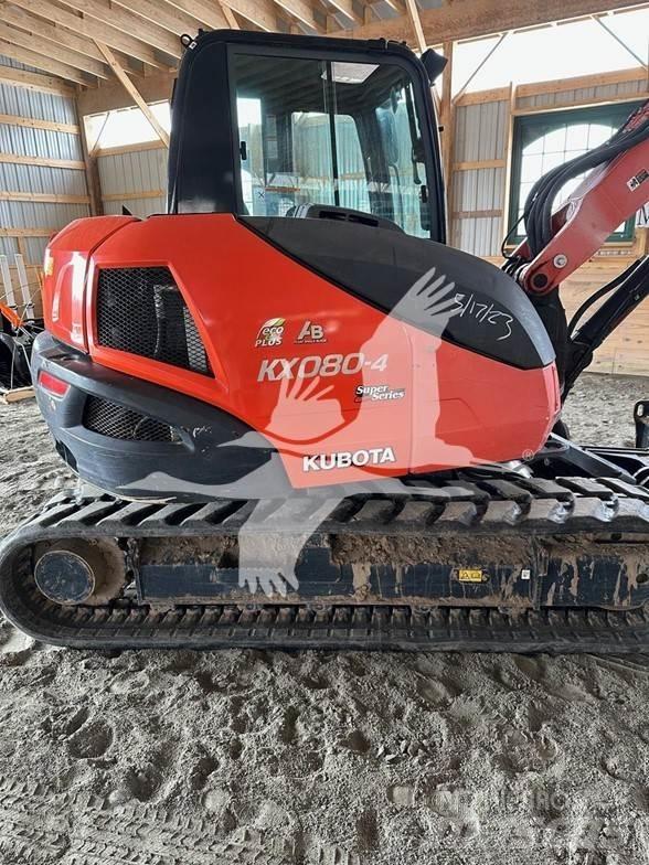 Kubota KX080-4 Pelle sur chenilles