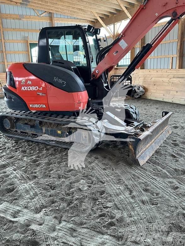Kubota KX080-4 Pelle sur chenilles