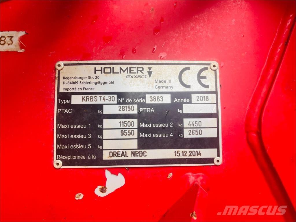 Holmer T4-30 Arracheuse de betteraves