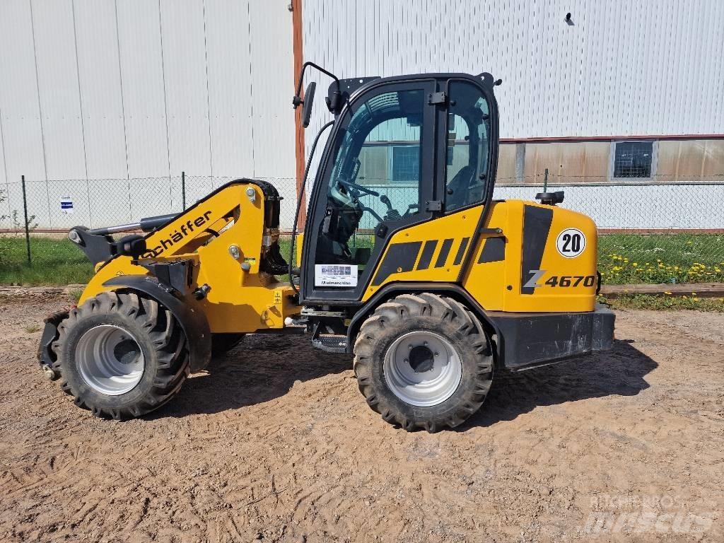 Schäffer 4670Z Chargeuse sur pneus
