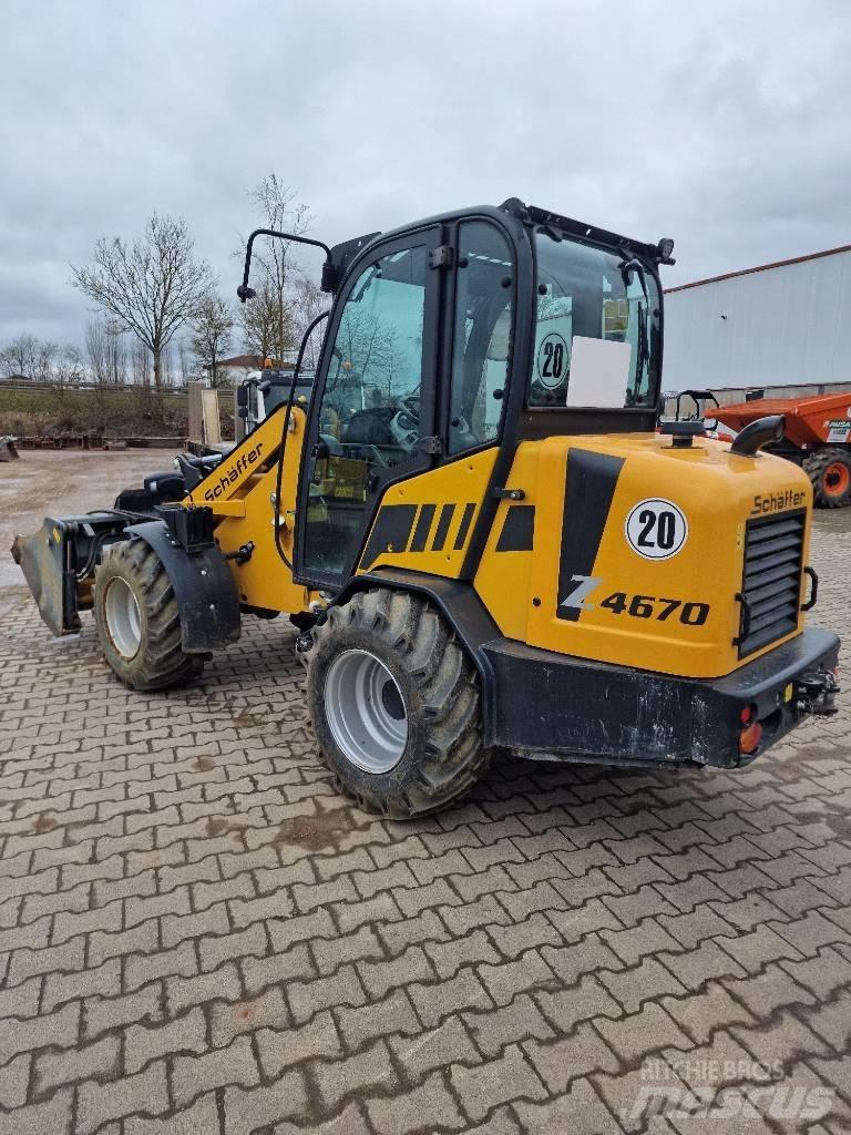 Schäffer 4670Z Chargeuse sur pneus