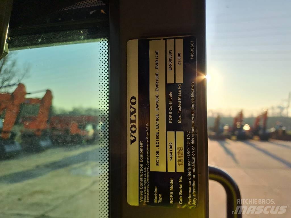 Volvo EW160E Pelle sur pneus