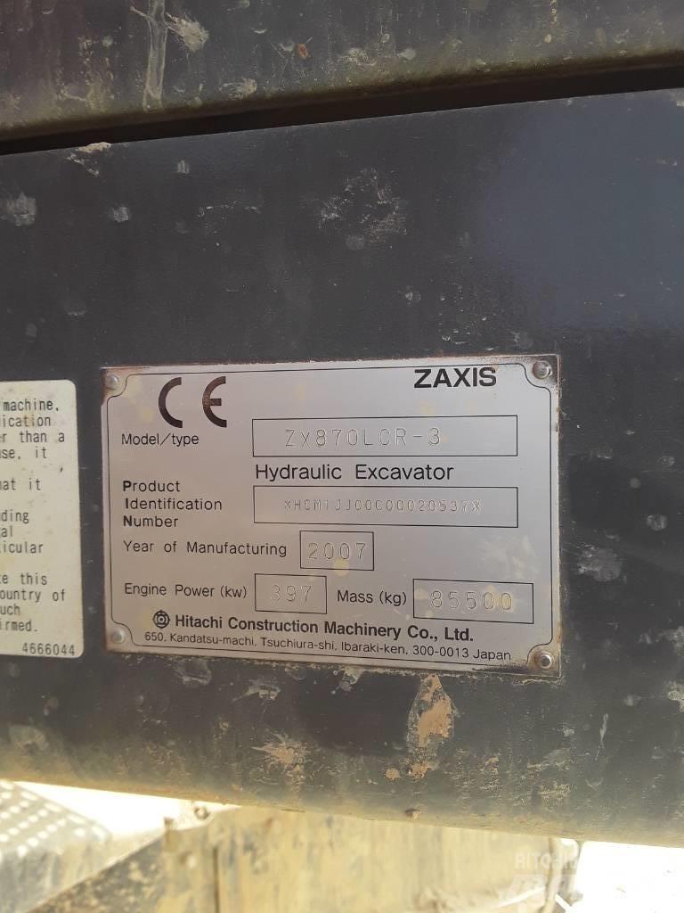 Hitachi ZX870LCR-3 Pelle sur chenilles