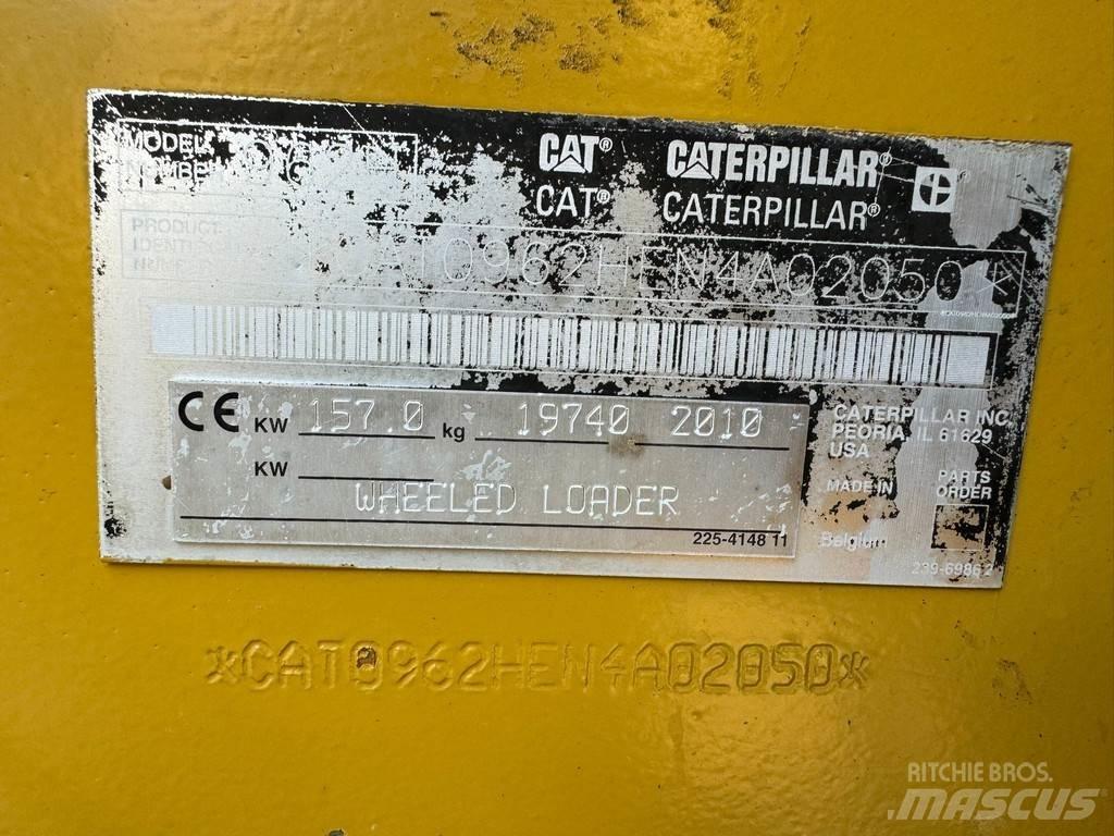 CAT 962H Chargeuse sur pneus