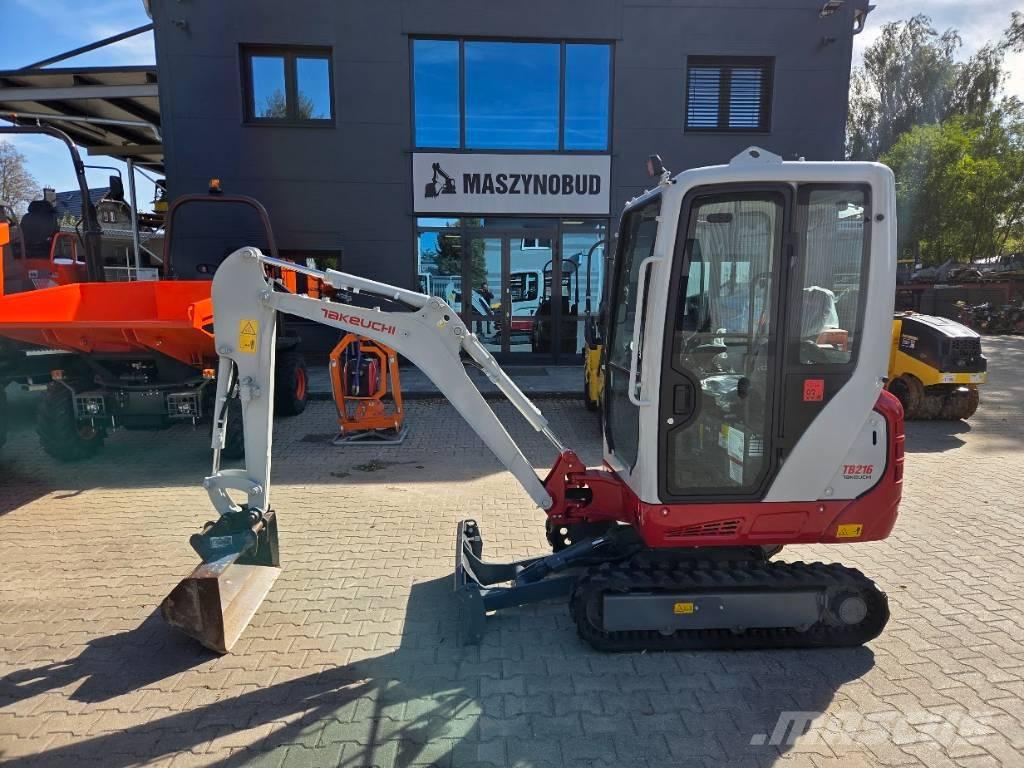 Takeuchi TB216 V0 Mini pelle < 7t