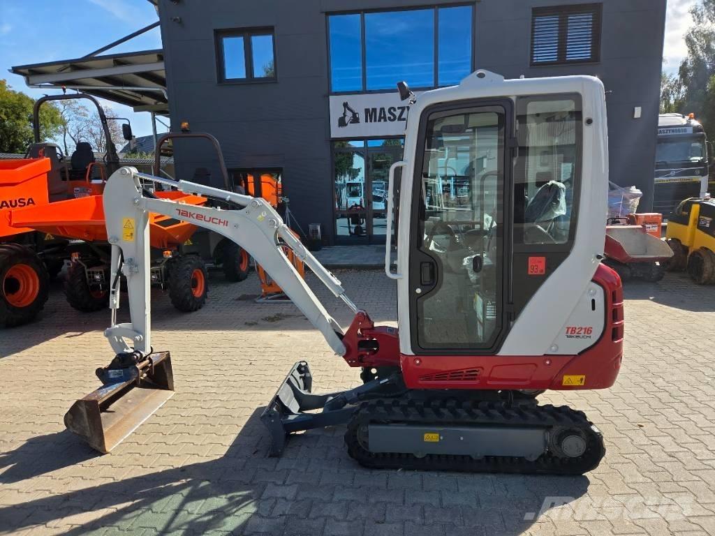 Takeuchi TB216 V0 Mini pelle < 7t