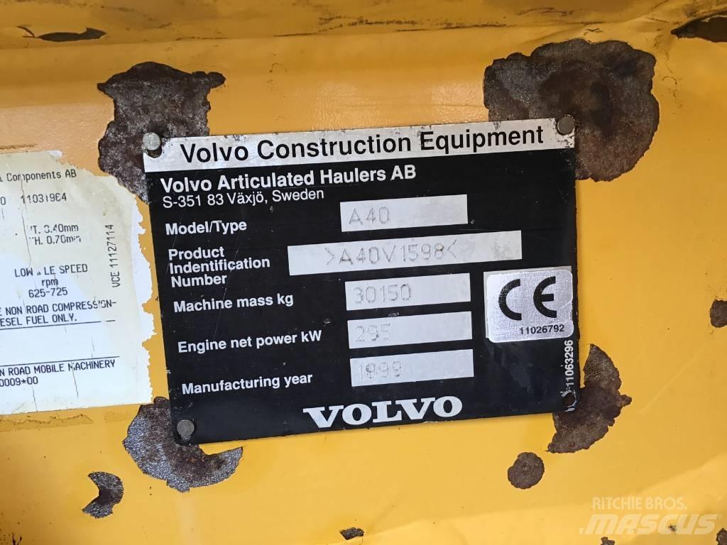 Volvo A 40C Tombereau articulé