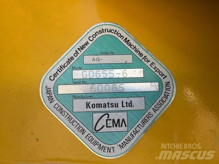 Komatsu GD 655-6 Niveleuse