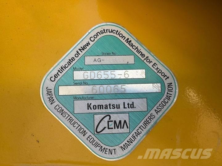 Komatsu GD 655-6 Niveleuse