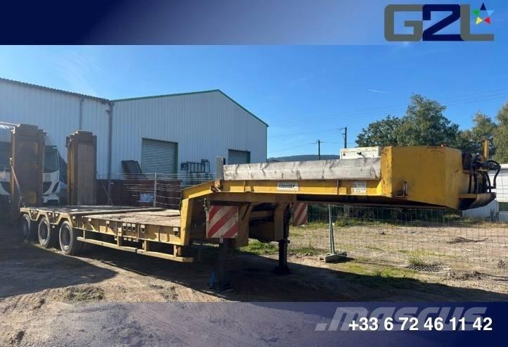 Louault SR33A Semi remorque porte engin