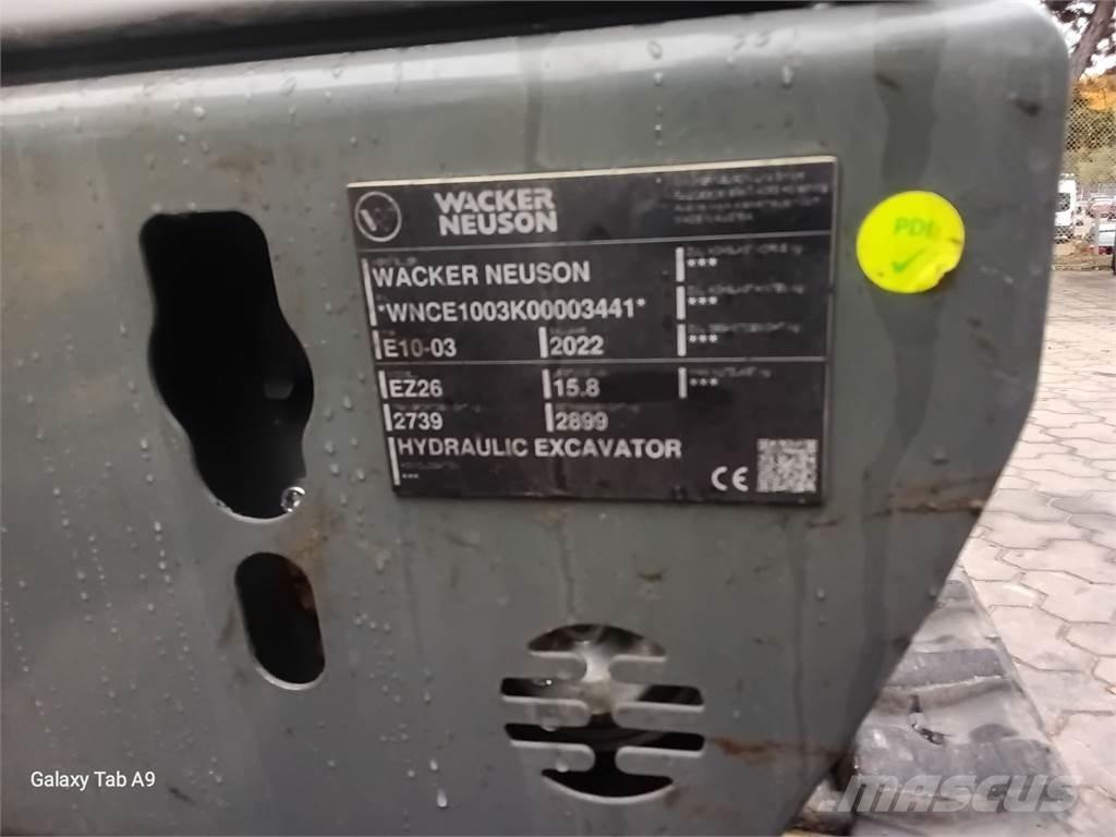 Wacker Neuson EZ26 Pelle sur chenilles