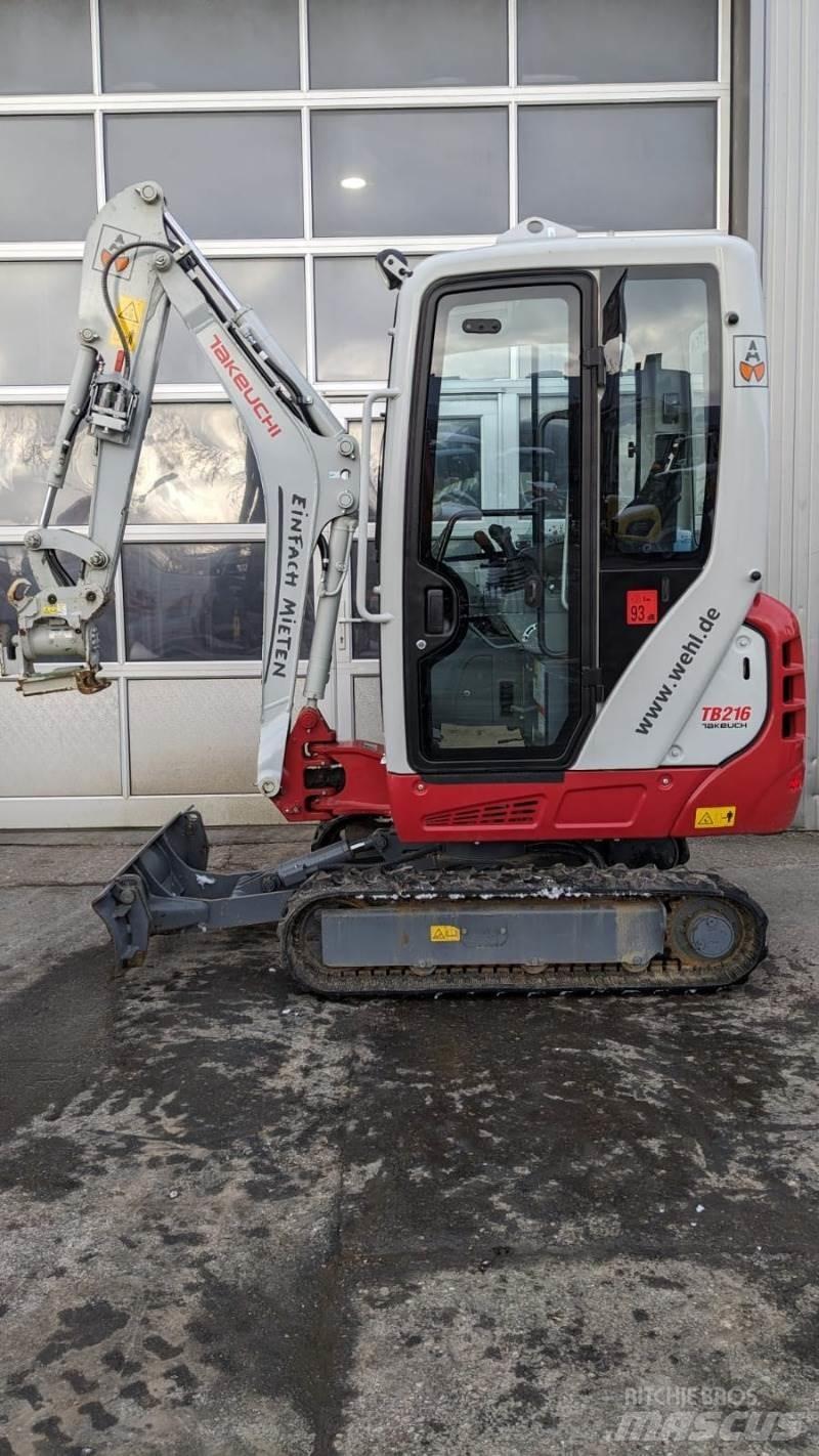 Takeuchi TB216AV4 Mini pelle < 7t