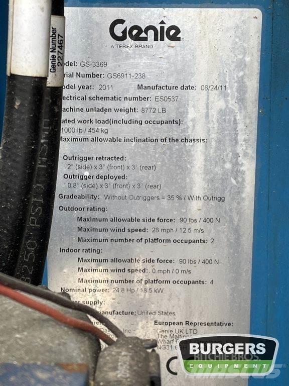 Genie GS-3369 RT Nacelle ciseaux